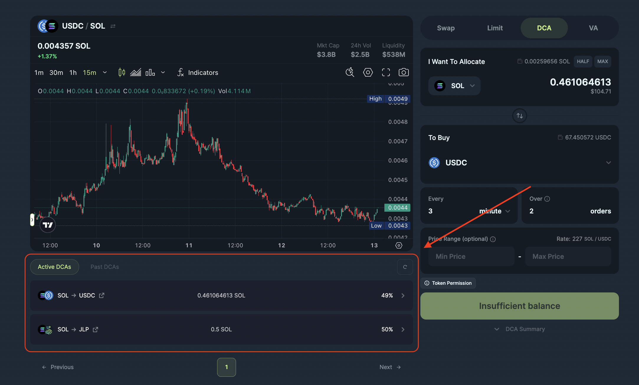 View Active Recurring Order